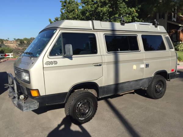 vw syncro camper for sale