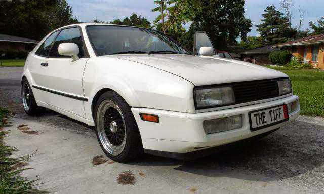white 1990 Volkswagen Corrado G60 for sale