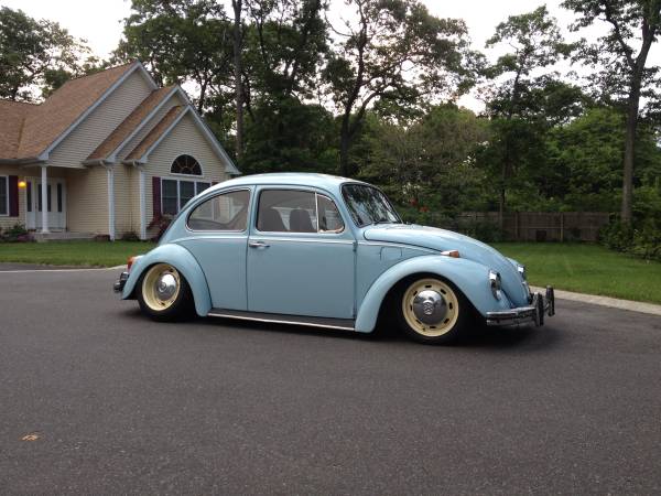 slammed 1968 VW Beetle