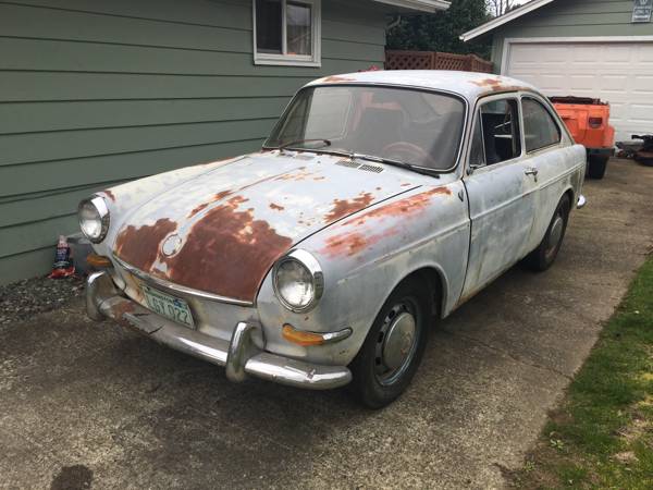 VW Fastback Project For Sale